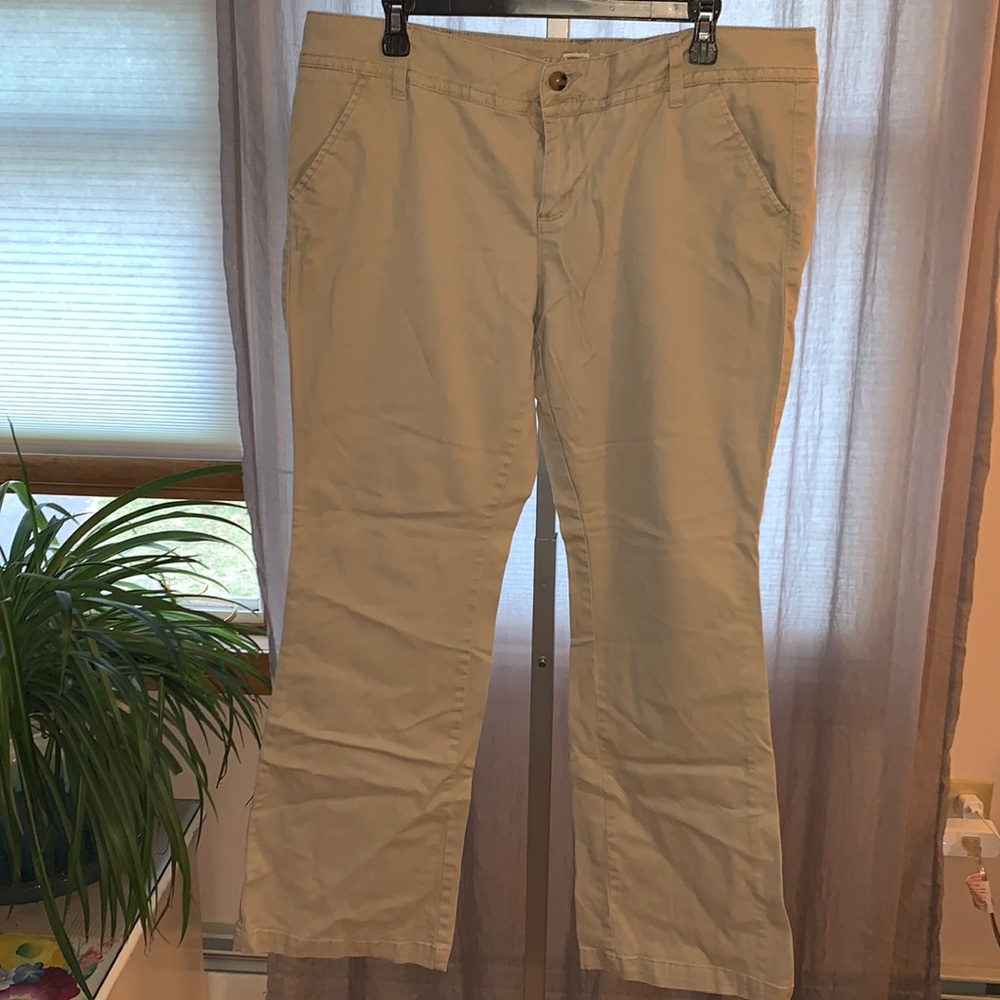 Arizona Jean Co. Flare Khakis